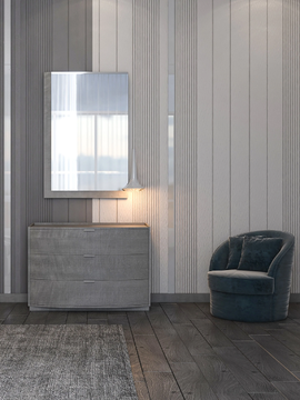 PHOENIX - Rectangular wall-mounted mirror by CASA +39 - view 3